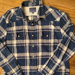 Mens Lucky Brand Medium Button Up